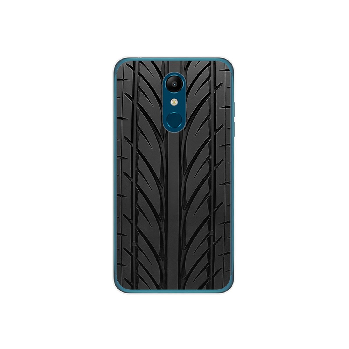 Funda Gel Tpu para Lg K11 Diseño Neumatico Dibujos
