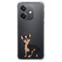 Funda Silicona Antigolpes para Oppo A60 5G diseño Perros 05 Dibujos