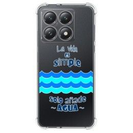 Funda Silicona Antigolpes para Xiaomi 14T Pro 5G diseño Agua Dibujos