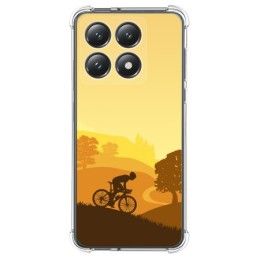 Funda Silicona Antigolpes para Xiaomi 14T Pro 5G diseño Ciclista Dibujos
