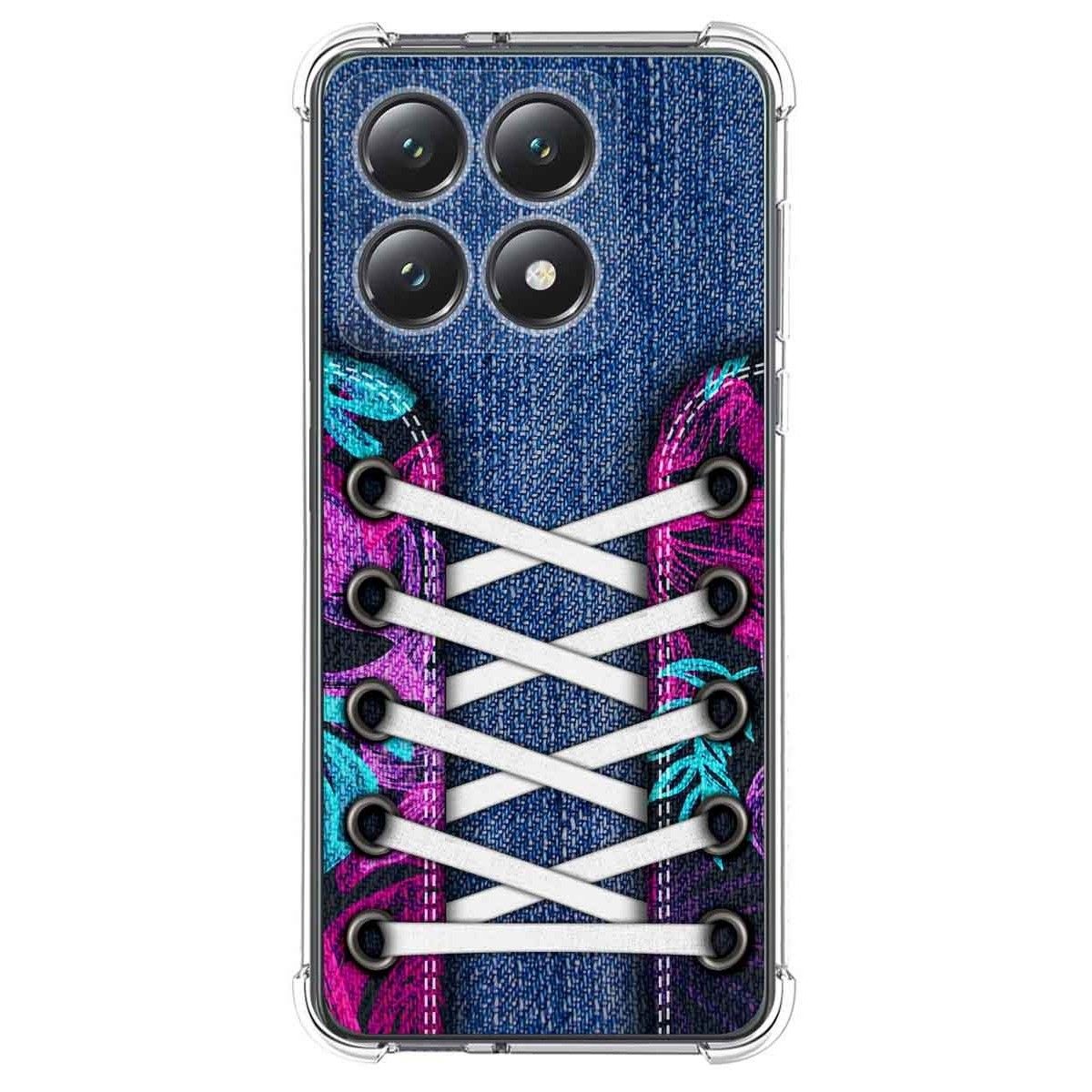 Funda Silicona Antigolpes para Xiaomi 14T Pro 5G diseño Zapatillas 06 Dibujos