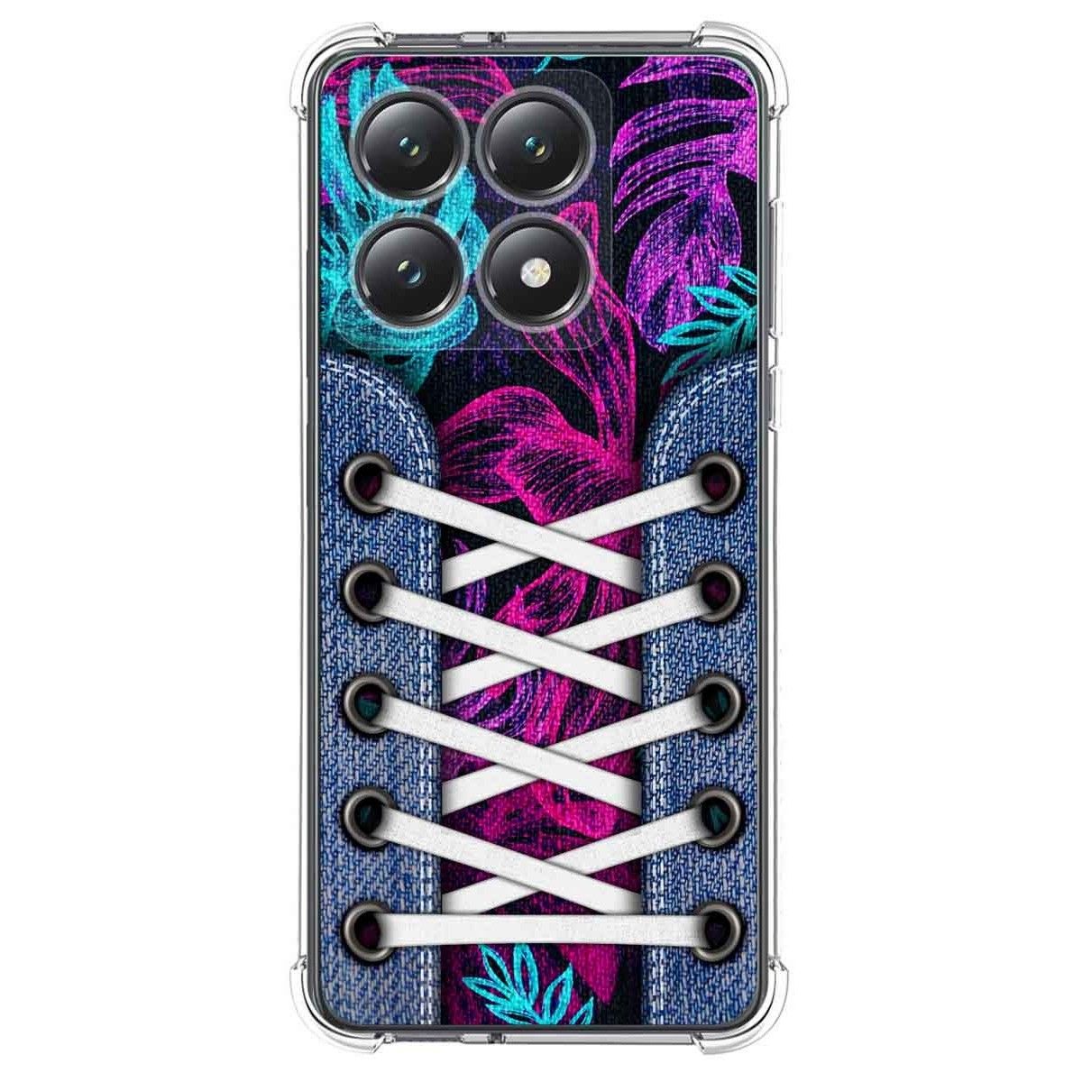 Funda Silicona Antigolpes para Xiaomi 14T Pro 5G diseño Zapatillas 07 Dibujos