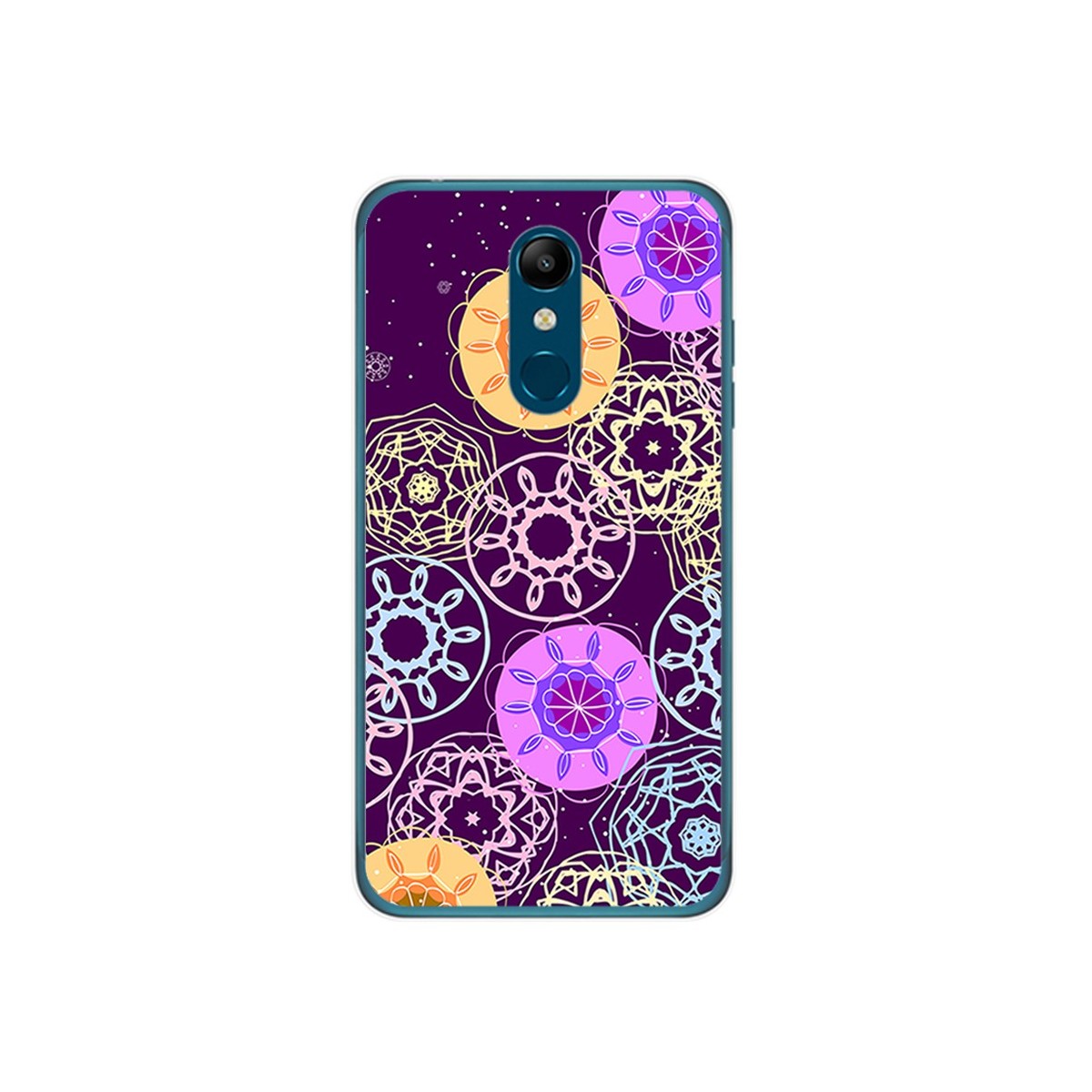 Funda Gel Tpu para Lg K11 Diseño Radial Dibujos