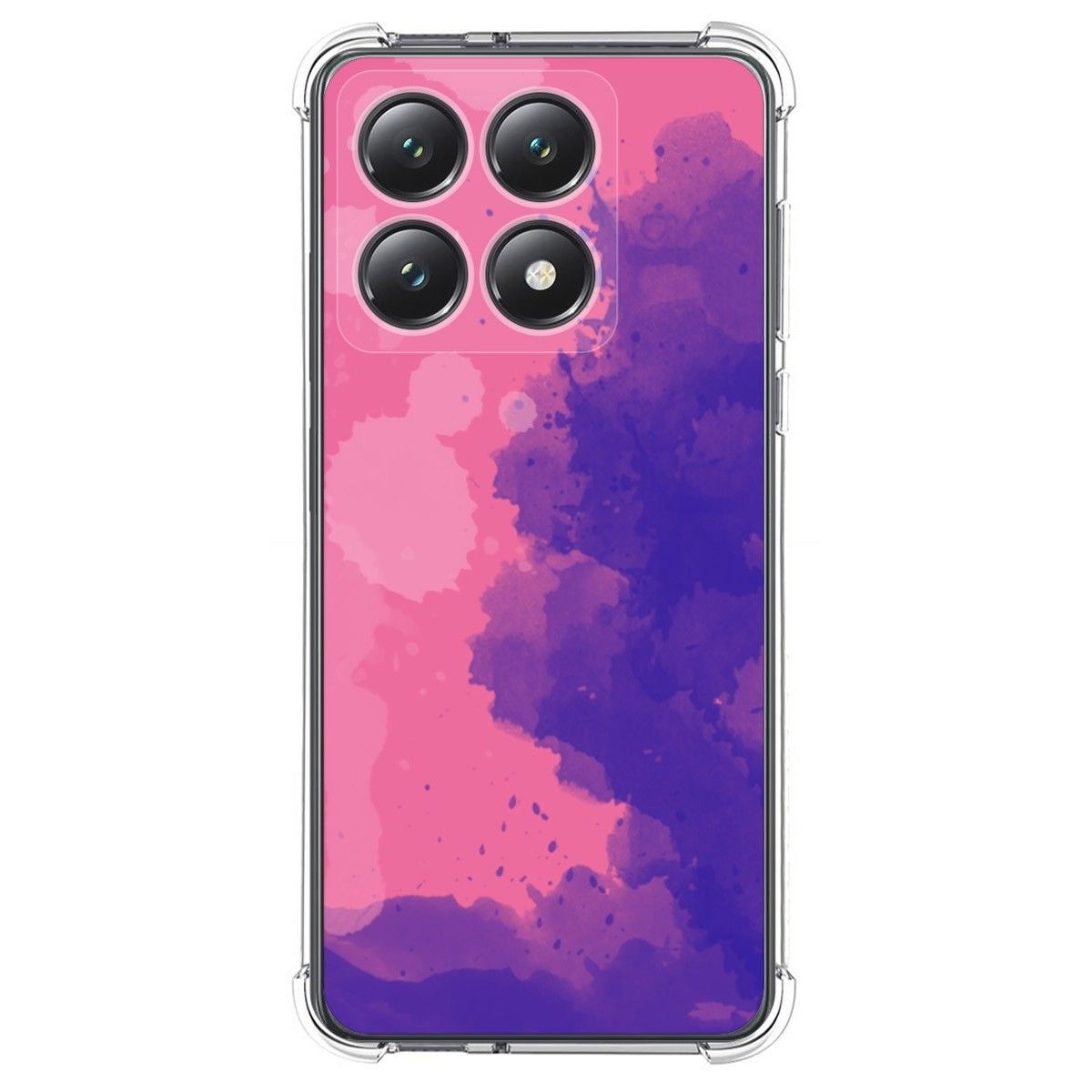 Funda Silicona Antigolpes para Xiaomi 14T Pro 5G diseño Acuarela 07 Dibujos