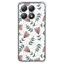Funda Silicona Antigolpes para Xiaomi 14T Pro 5G diseño Flores 01 Dibujos