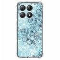 Funda Silicona Antigolpes para Xiaomi 14T Pro 5G diseño Flores 03 Dibujos