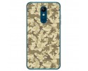 Funda Gel Tpu para Lg K11 Diseño Sand Camuflaje Dibujos