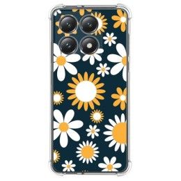 Funda Silicona Antigolpes para Xiaomi 14T Pro 5G diseño Flores 08 Dibujos