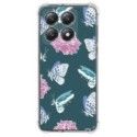 Funda Silicona Antigolpes para Xiaomi 14T Pro 5G diseño Flores 10 Dibujos