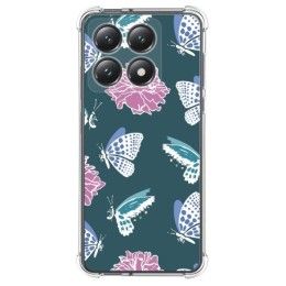 Funda Silicona Antigolpes para Xiaomi 14T Pro 5G diseño Flores 10 Dibujos