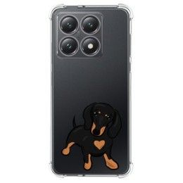 Funda Silicona Antigolpes para Xiaomi 14T Pro 5G diseño Perros 04 Dibujos