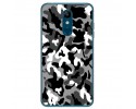 Funda Gel Tpu para Lg K11 Diseño Snow Camuflaje Dibujos