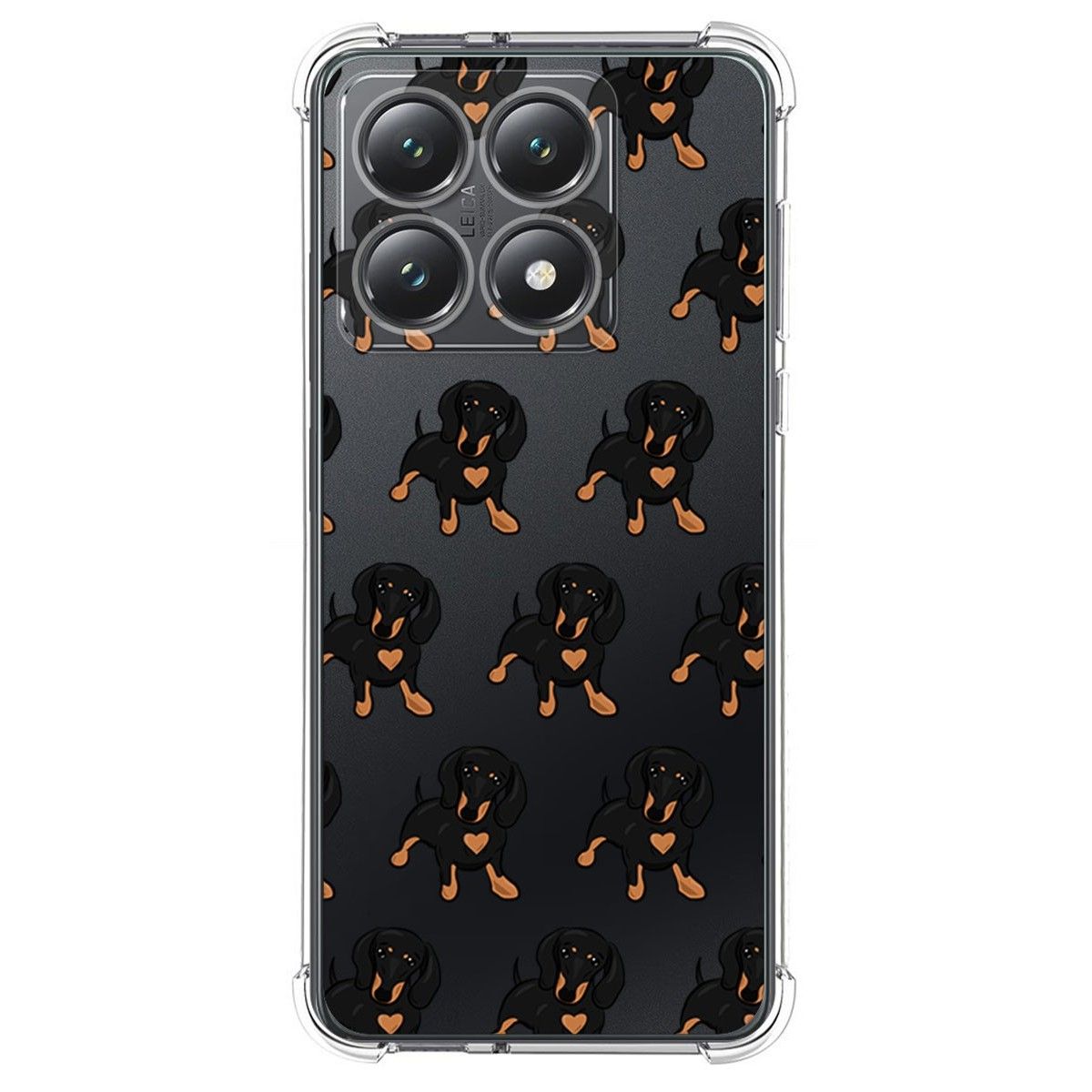 Funda Silicona Antigolpes para Xiaomi 14T Pro 5G diseño Perros 10 Dibujos