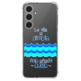 Funda Silicona Antigolpes para Samsung Galaxy S24 FE 5G diseño Agua Dibujos