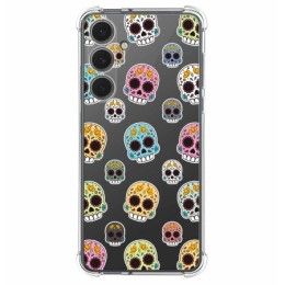 Funda Silicona Antigolpes para Samsung Galaxy S24 FE 5G diseño Catrina Dibujos