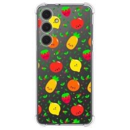 Funda Silicona Antigolpes para Samsung Galaxy S24 FE 5G diseño Frutas 01 Dibujos