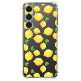 Funda Silicona Antigolpes para Samsung Galaxy S24 FE 5G diseño Limones Dibujos