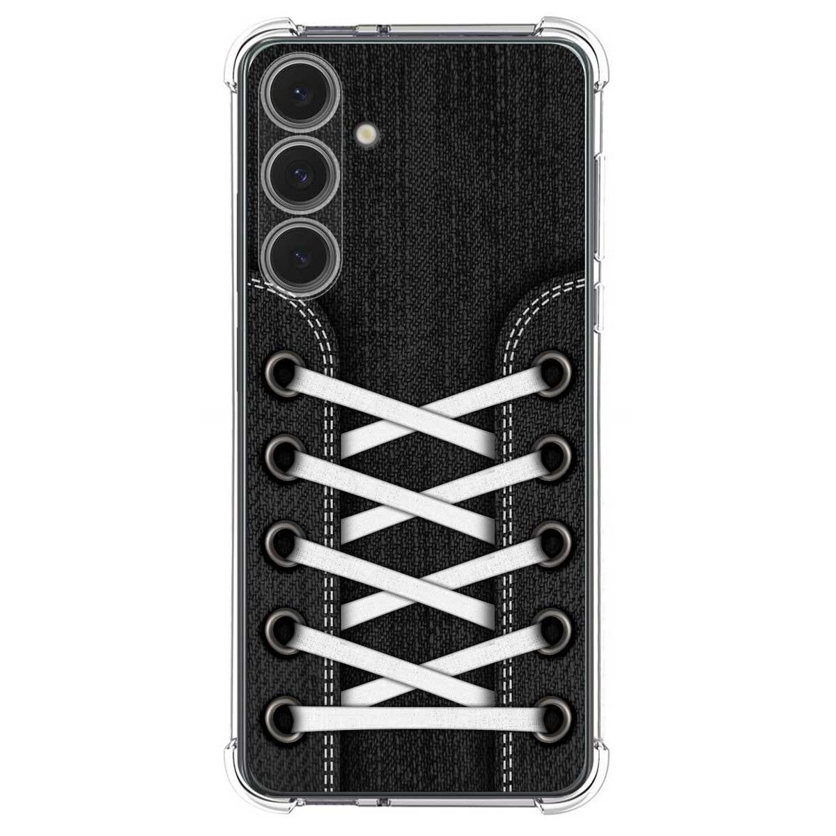 Funda Silicona Antigolpes para Samsung Galaxy S24 FE 5G diseño Zapatillas 02 Dibujos