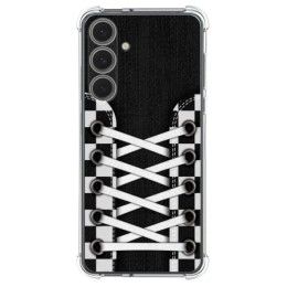 Funda Silicona Antigolpes para Samsung Galaxy S24 FE 5G diseño Zapatillas 03 Dibujos