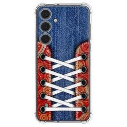 Funda Silicona Antigolpes para Samsung Galaxy S24 FE 5G diseño Zapatillas 11 Dibujos