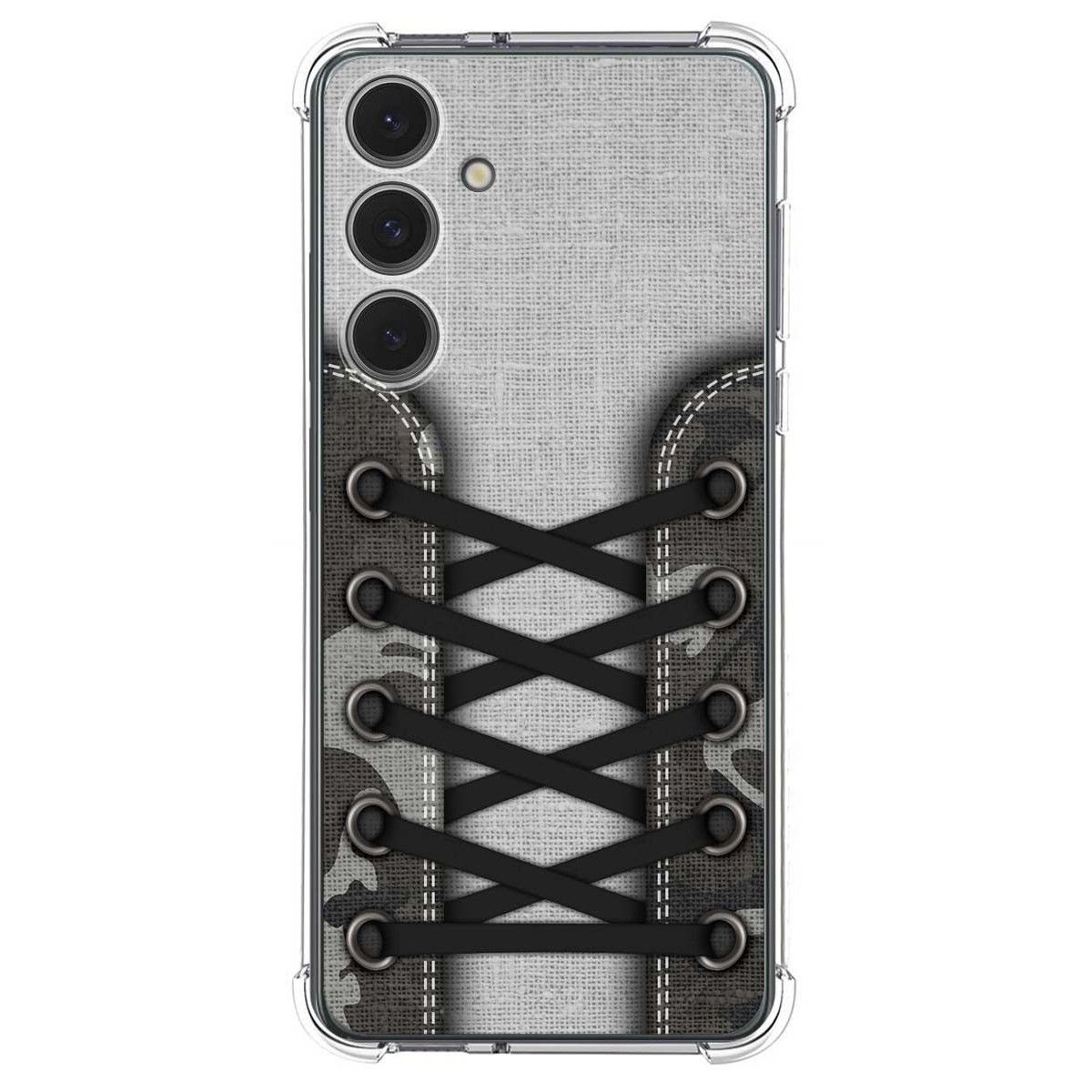 Funda Silicona Antigolpes para Samsung Galaxy S24 FE 5G diseño Zapatillas 16 Dibujos