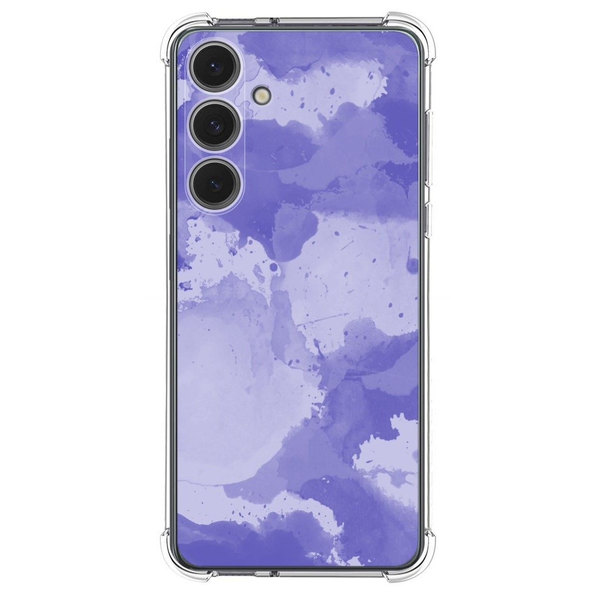 Funda Silicona Antigolpes para Samsung Galaxy S24 FE 5G diseño Acuarela 01 Dibujos