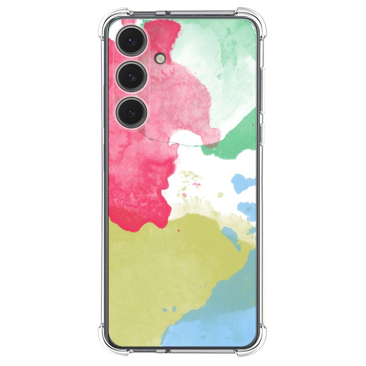 Funda Silicona Antigolpes para Samsung Galaxy S24 FE 5G diseño Acuarela 02 Dibujos