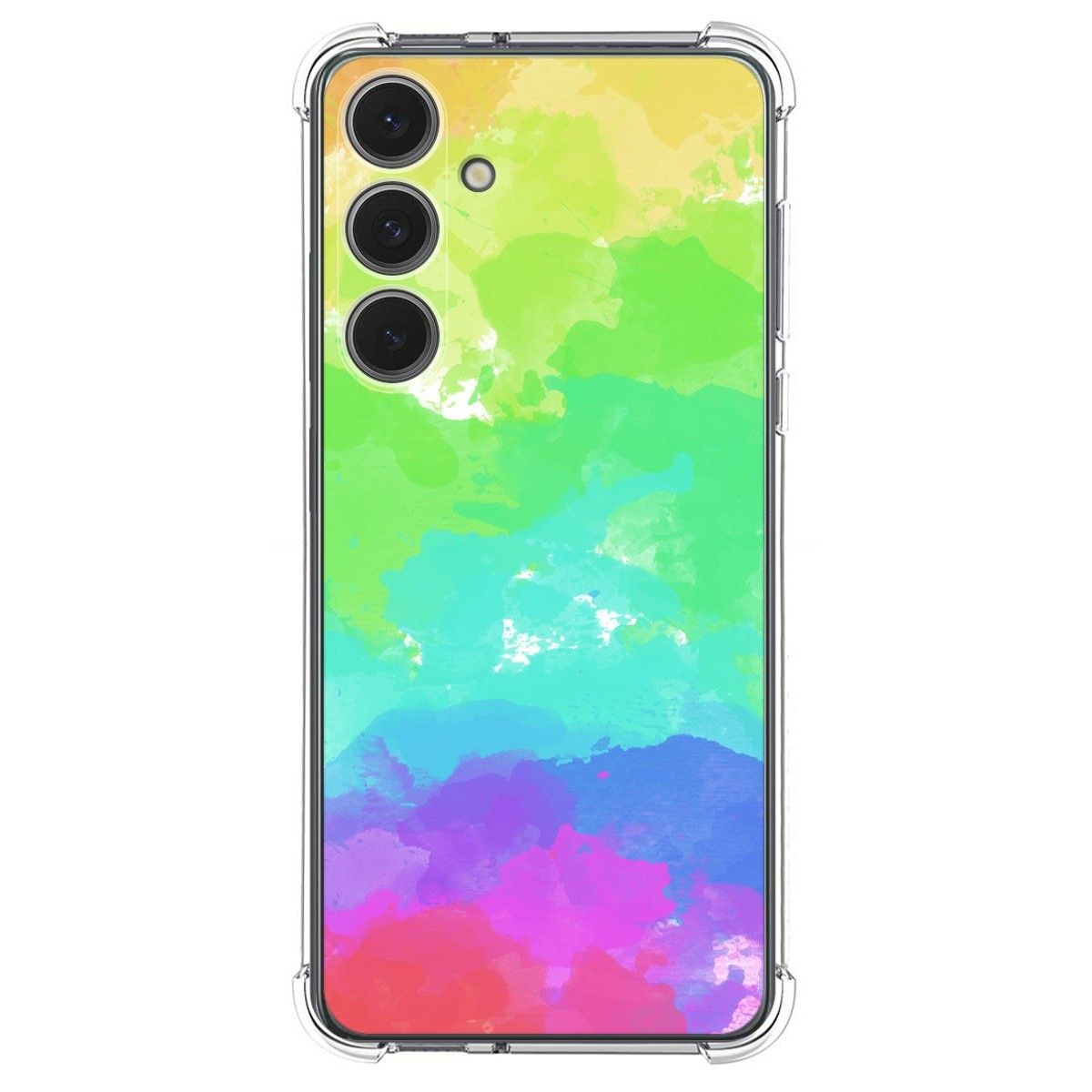 Funda Silicona Antigolpes para Samsung Galaxy S24 FE 5G diseño Acuarela 03 Dibujos