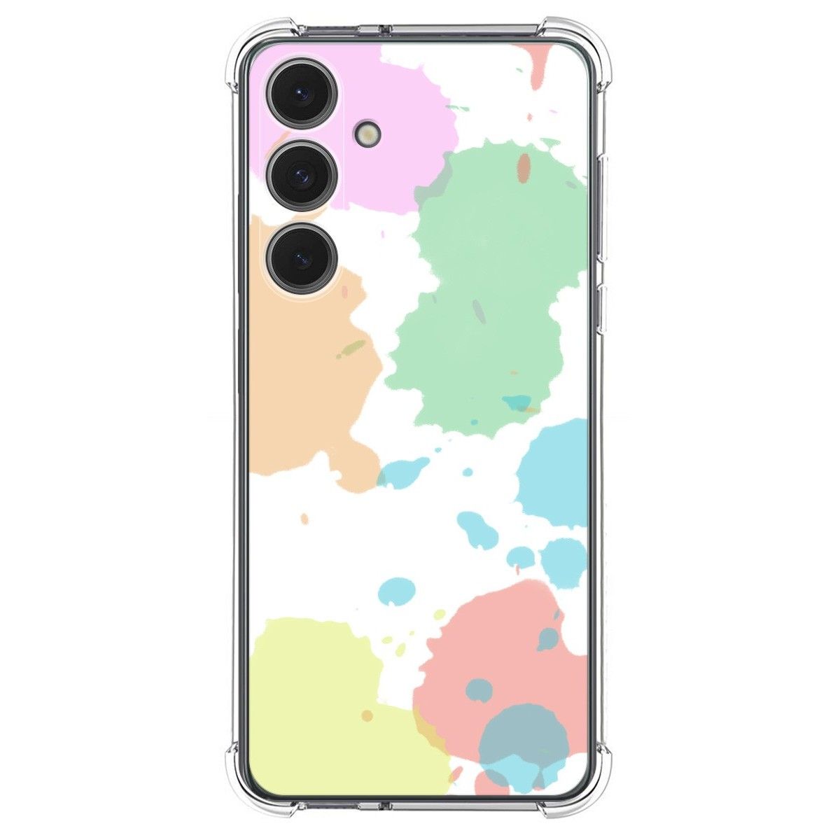 Funda Silicona Antigolpes para Samsung Galaxy S24 FE 5G diseño Acuarela 05 Dibujos