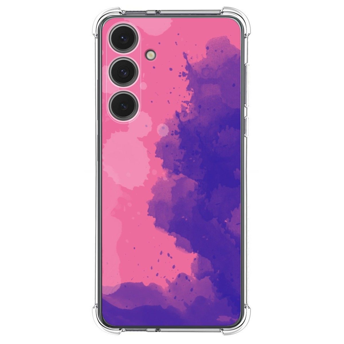 Funda Silicona Antigolpes para Samsung Galaxy S24 FE 5G diseño Acuarela 07 Dibujos