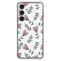 Funda Silicona Antigolpes para Samsung Galaxy S24 FE 5G diseño Flores 01 Dibujos