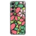 Funda Silicona Antigolpes para Samsung Galaxy S24 FE 5G diseño Flores 02 Dibujos