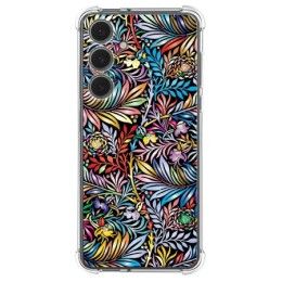 Funda Silicona Antigolpes para Samsung Galaxy S24 FE 5G diseño Flores 04 Dibujos