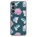 Funda Silicona Antigolpes para Samsung Galaxy S24 FE 5G diseño Flores 10 Dibujos