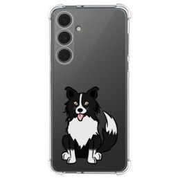 Funda Silicona Antigolpes para Samsung Galaxy S24 FE 5G diseño Perros 01 Dibujos