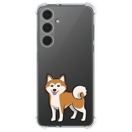 Funda Silicona Antigolpes para Samsung Galaxy S24 FE 5G diseño Perros 02 Dibujos