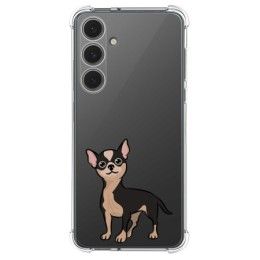 Funda Silicona Antigolpes para Samsung Galaxy S24 FE 5G diseño Perros 05 Dibujos