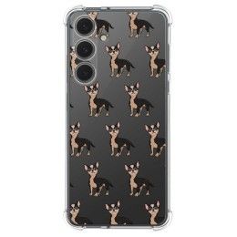 Funda Silicona Antigolpes para Samsung Galaxy S24 FE 5G diseño Perros 11 Dibujos