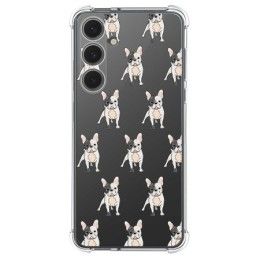 Funda Silicona Antigolpes para Samsung Galaxy S24 FE 5G diseño Perros 12 Dibujos