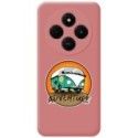 Funda Silicona Líquida Rosa para Xiaomi Poco C75 diseño Adventure Dibujos