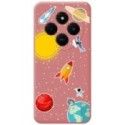 Funda Silicona Líquida Rosa para Xiaomi Poco C75 diseño Espacio Dibujos