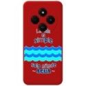 Funda Silicona Líquida Roja para Xiaomi Poco C75 diseño Agua Dibujos