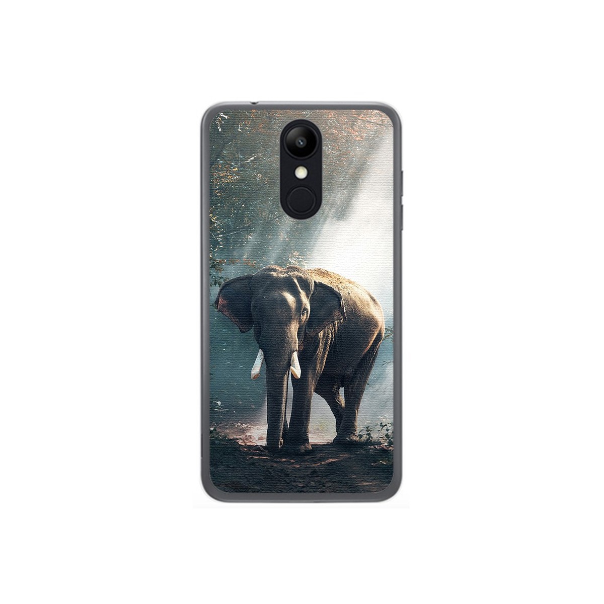Funda Gel Tpu para Lg K9 Diseño Elefante Dibujos