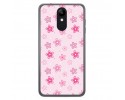 Funda Gel Tpu para Lg K9 Diseño Flores Dibujos