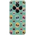 Funda Silicona Líquida Verde para Xiaomi Poco C75 diseño Catrina Dibujos