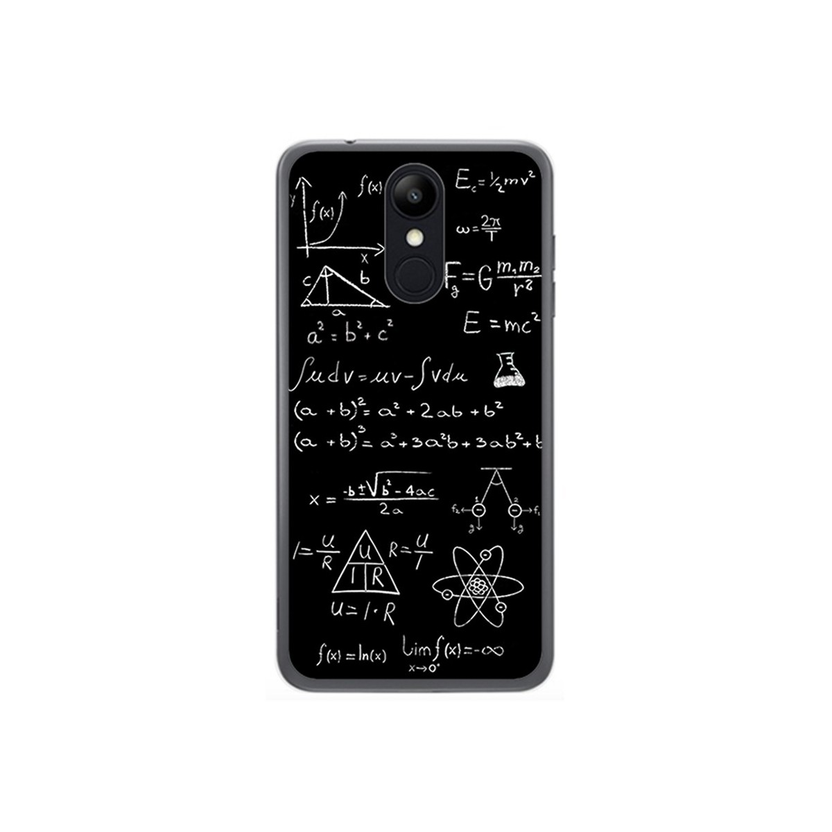Funda Gel Tpu para Lg K9 Diseño Formulas Dibujos