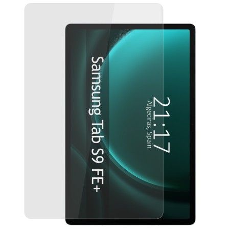 Protector Cristal Templado para Samsung Galaxy Tab S9 FE+ Plus Vidrio