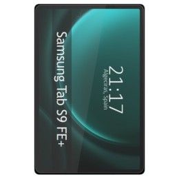 Protector Cristal Templado para Samsung Galaxy Tab S9 FE+ Plus Vidrio 2
