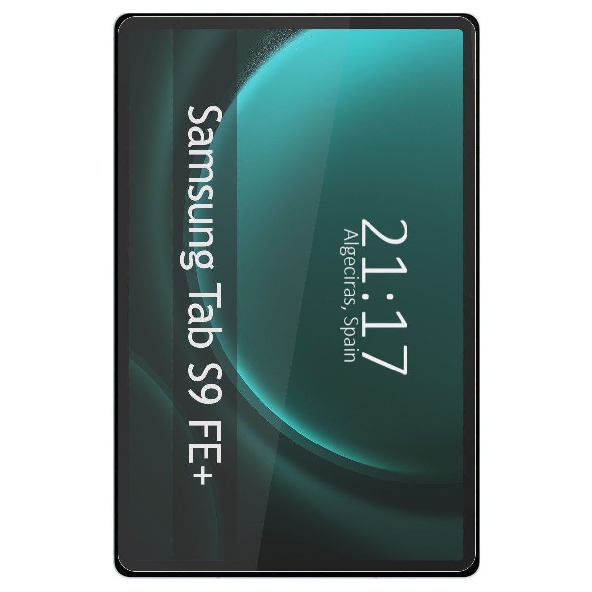 Protector Cristal Templado para Samsung Galaxy Tab S9 FE+ Plus Vidrio