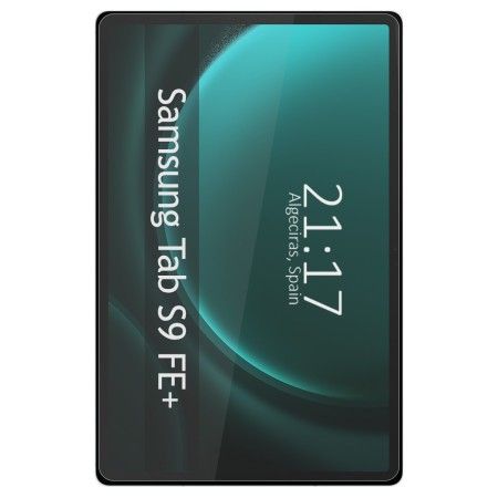 Protector Cristal Templado para Samsung Galaxy Tab S9 FE+ Plus Vidrio